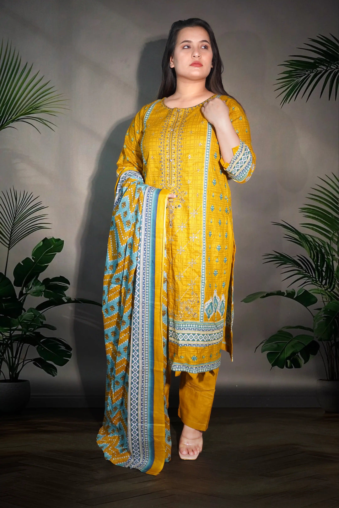 Yellow 3 piece suit