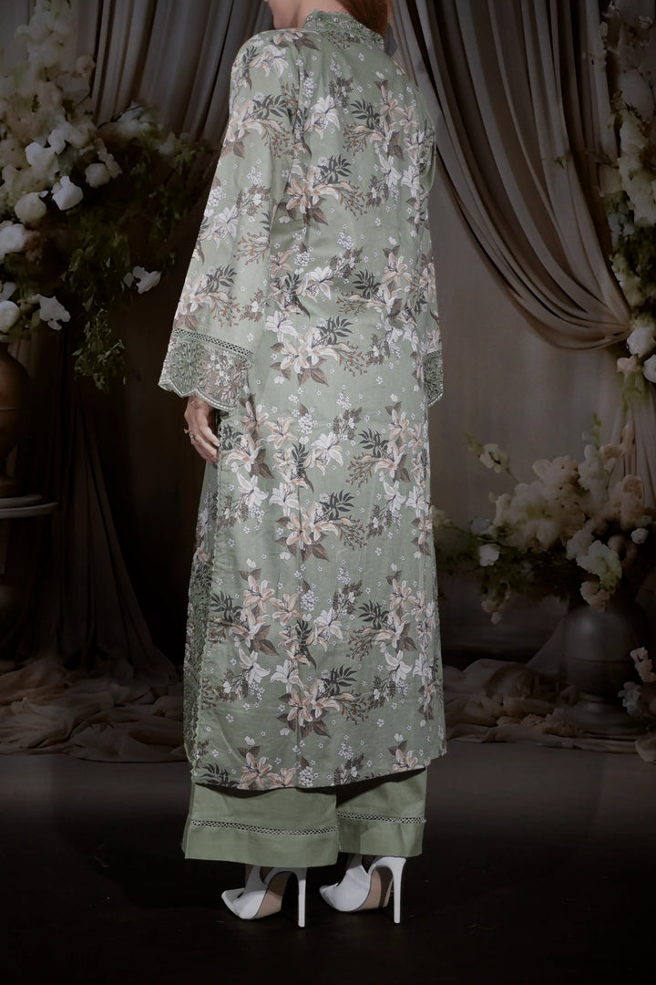 Dull Green - 3 Piece Suit