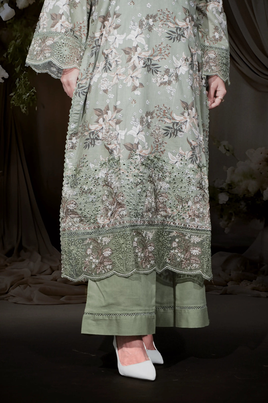 Dull Green - 3 Piece Suit
