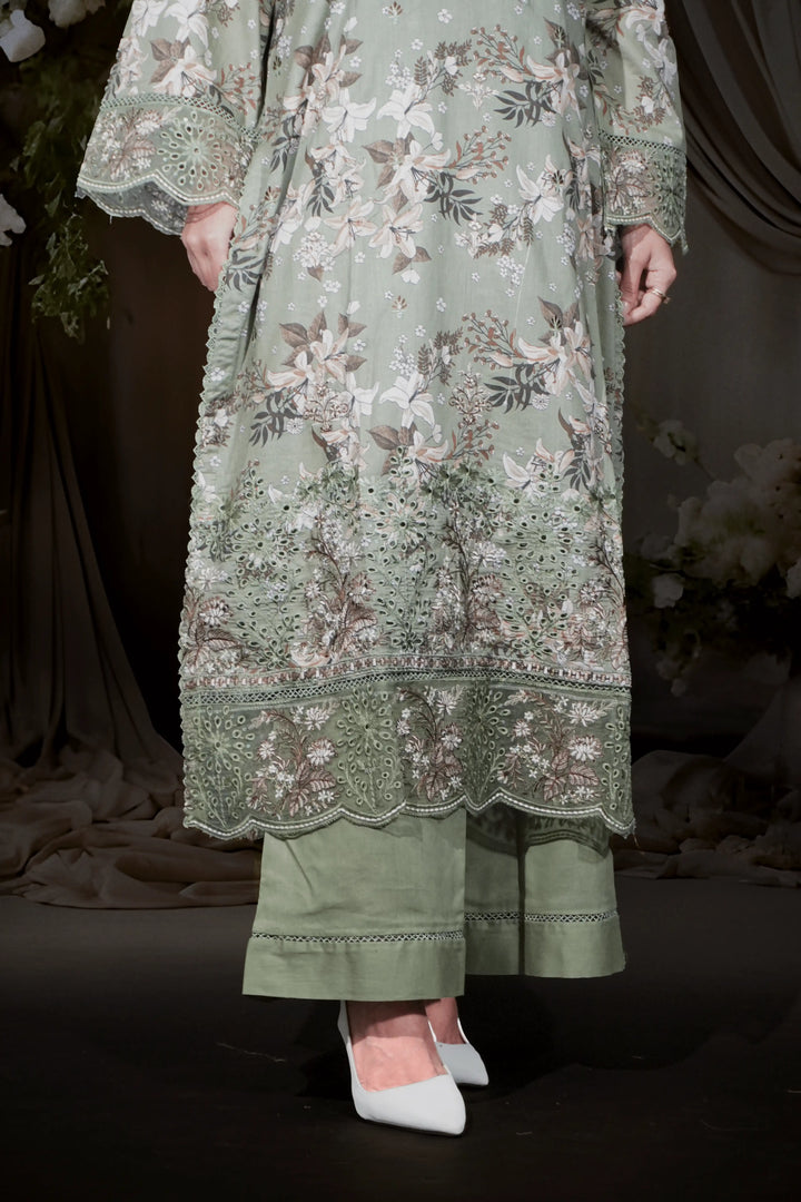 Dull Green - 3 Piece Suit