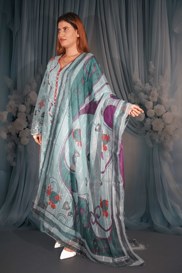 Sky Blue  - 3 Piece Suit
