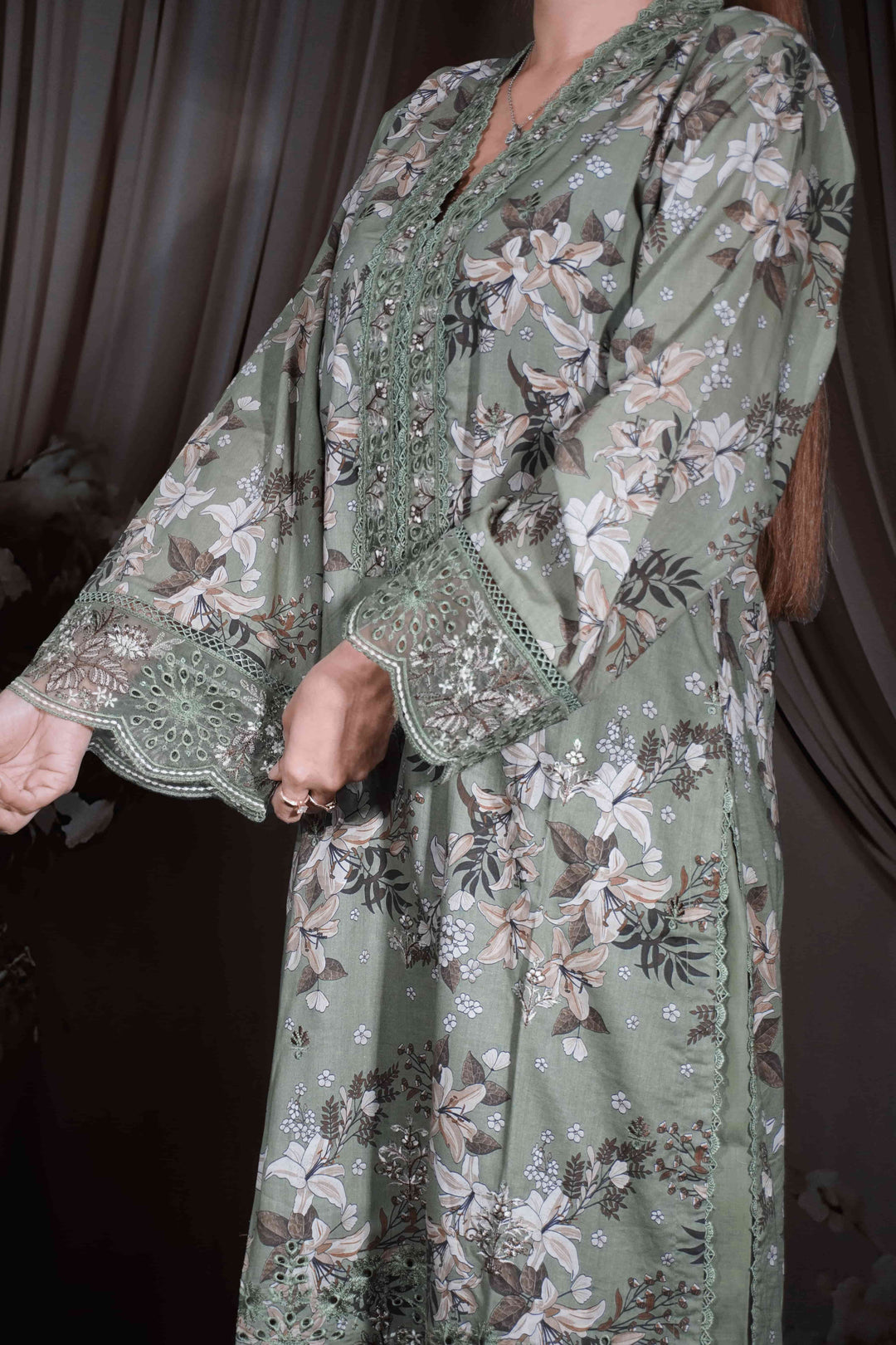 Dull Green - 3 Piece Suit