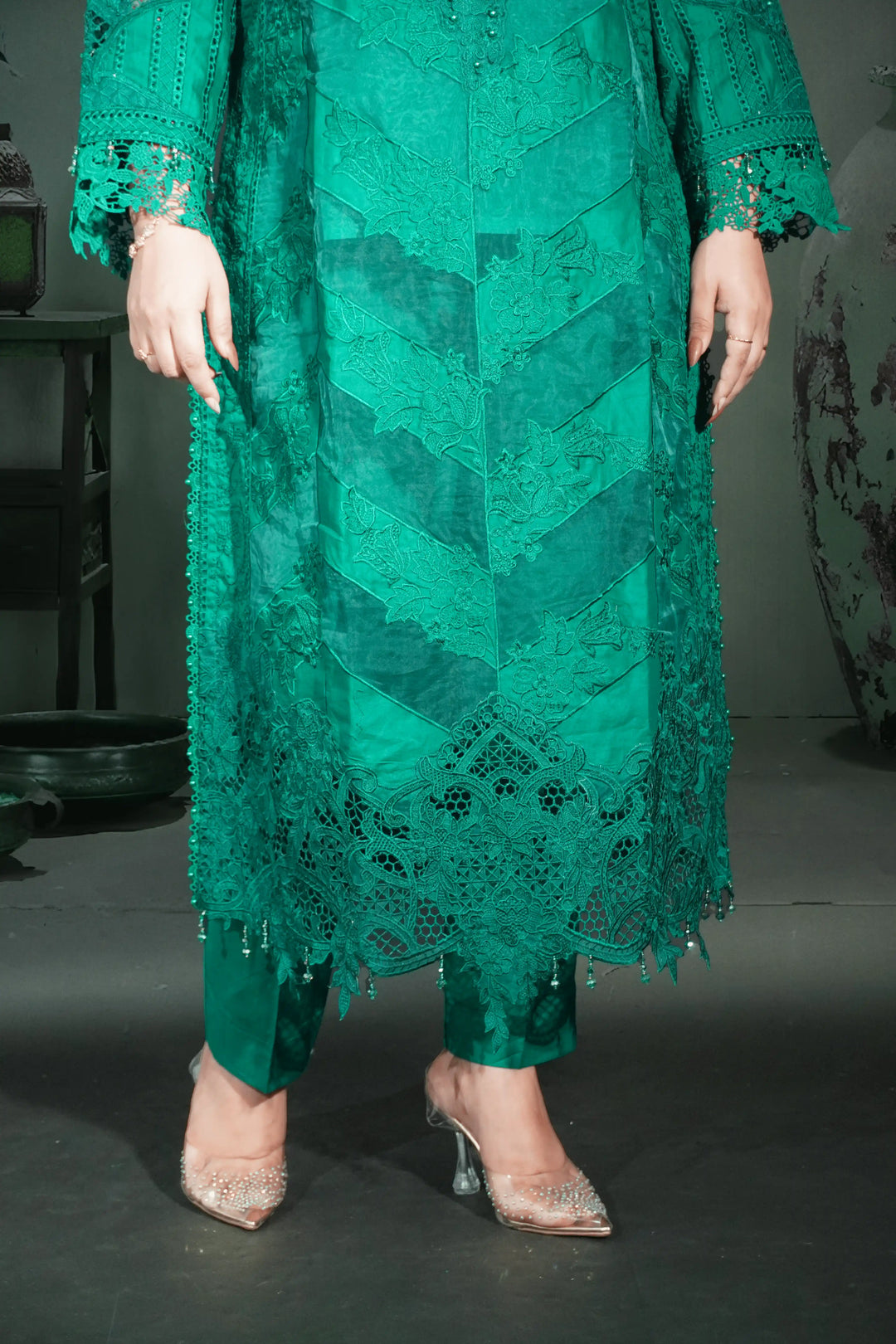 Green - 3 Piece Suit