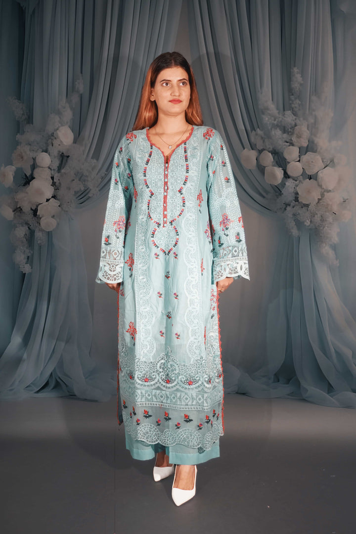 Sky Blue  - 3 Piece Suit