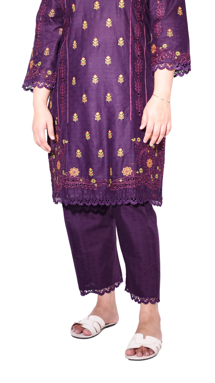 purple - 3 piece suit