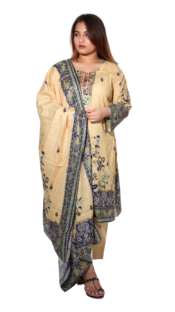 light camel - 3 piece suit