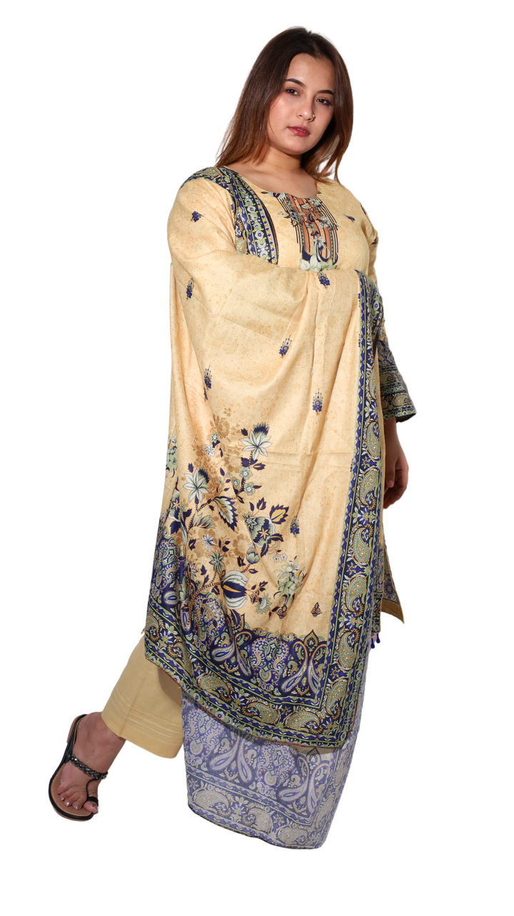 light camel - 3 piece suit
