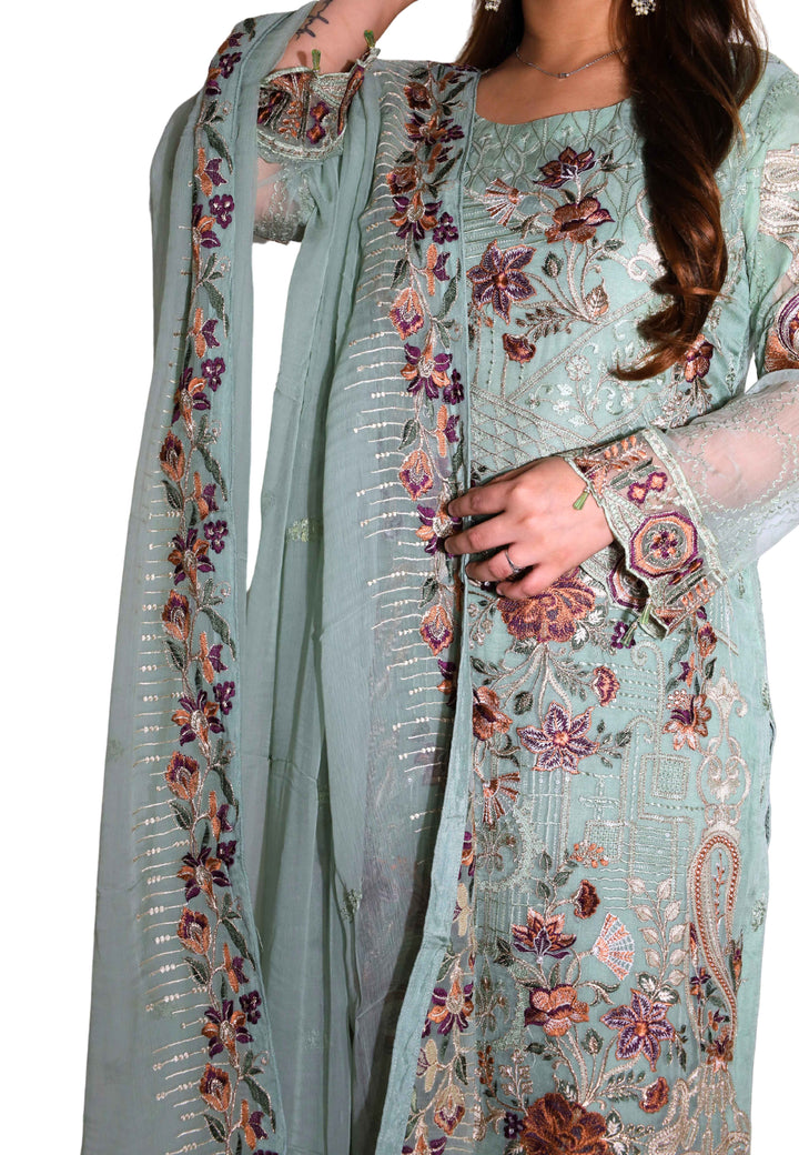 Medow green - 3 piece suit