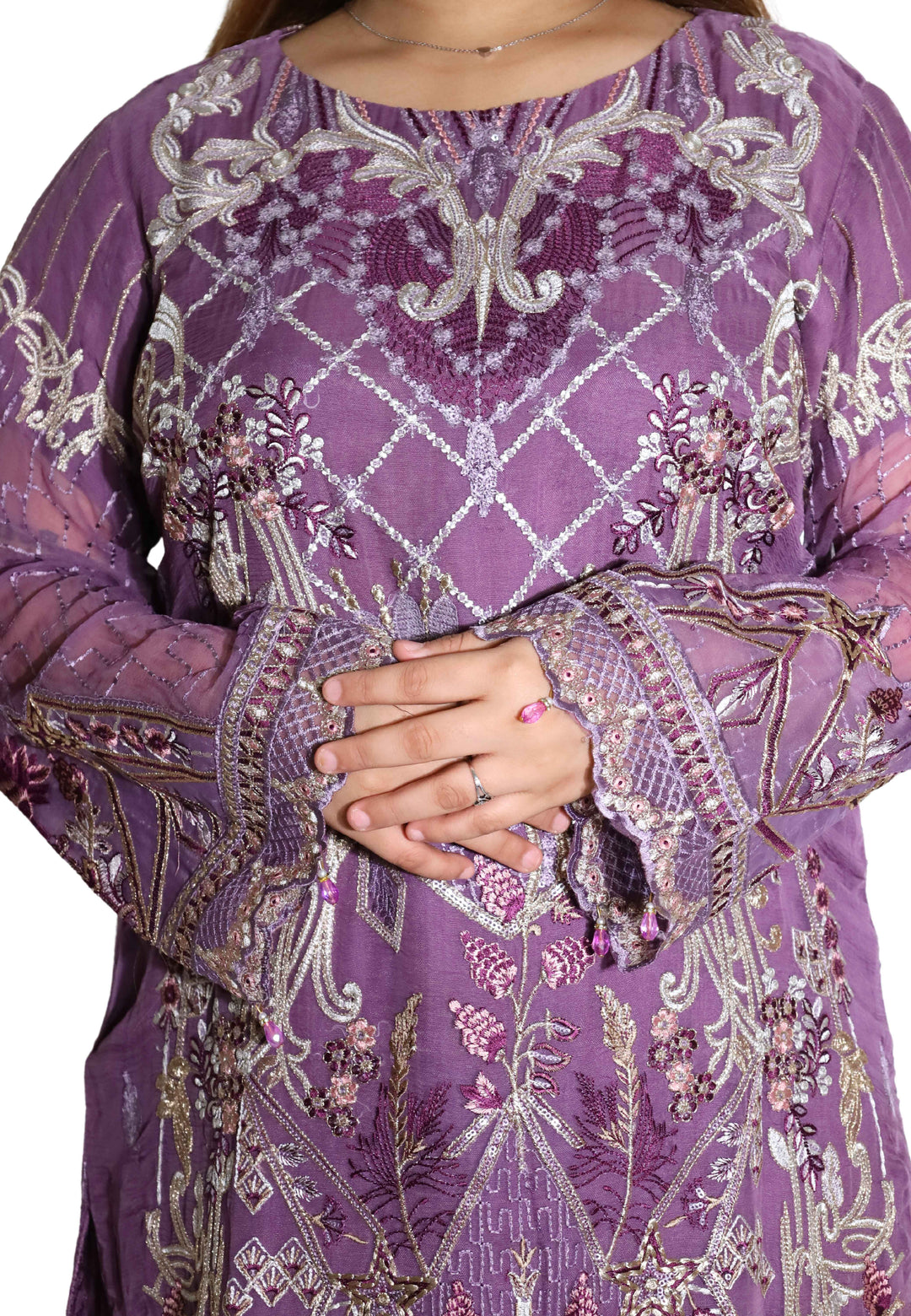 Heather purple - 3 piece suit