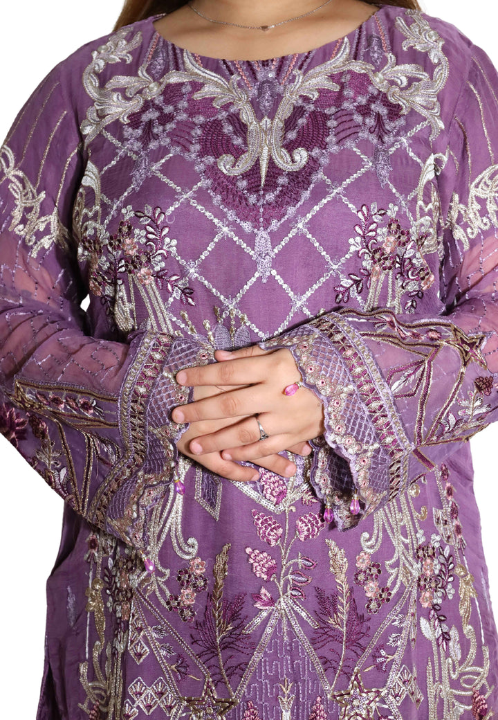 Heather purple - 3 piece suit