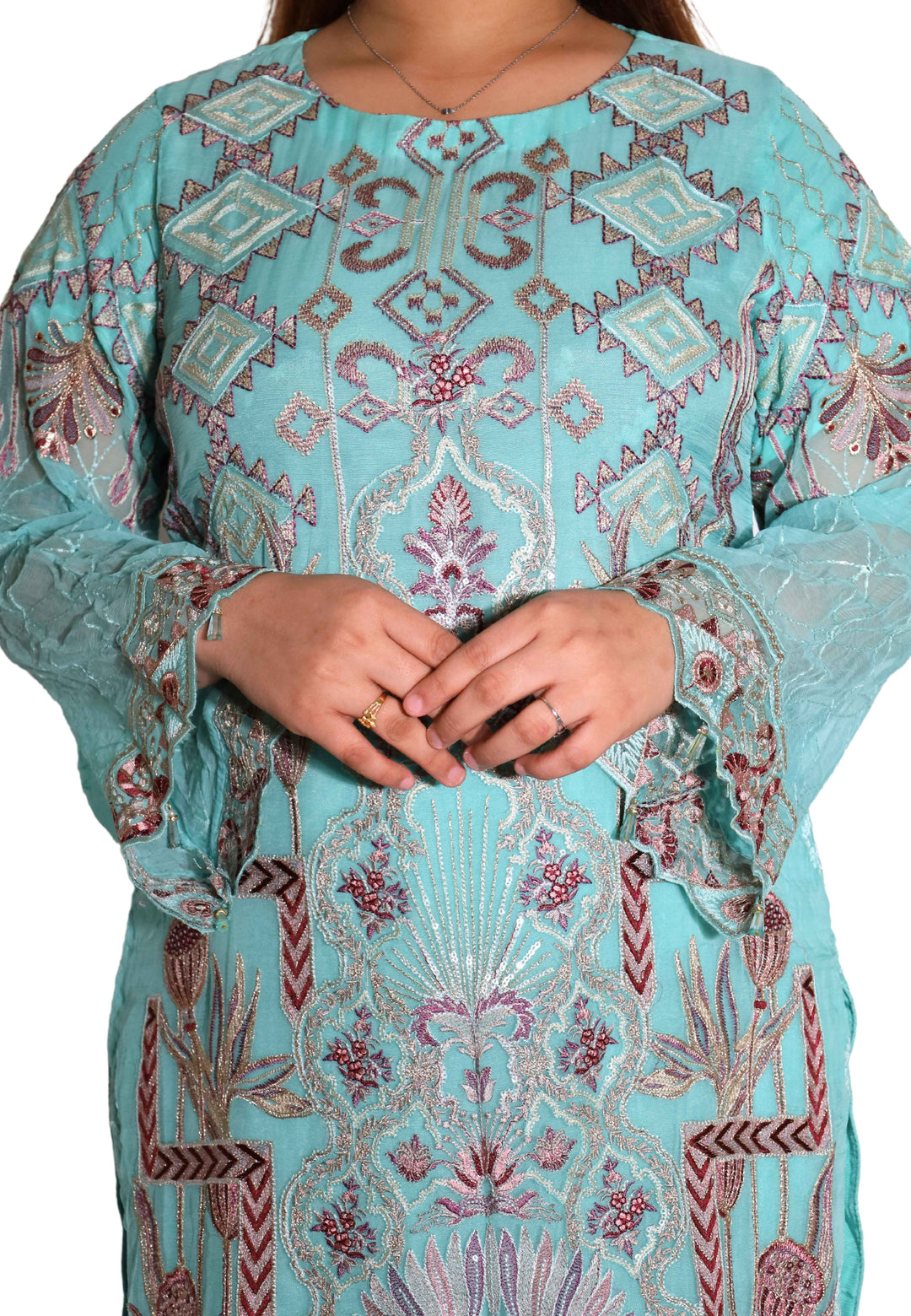 Mint green - 3 piece suit