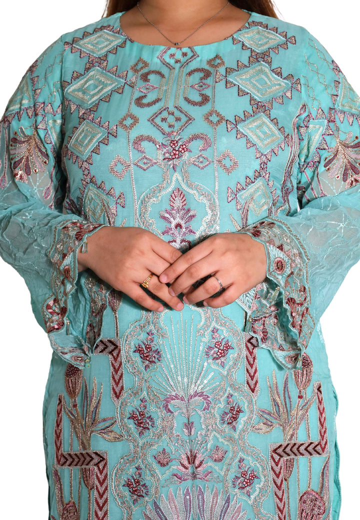 Mint green - 3 piece suit