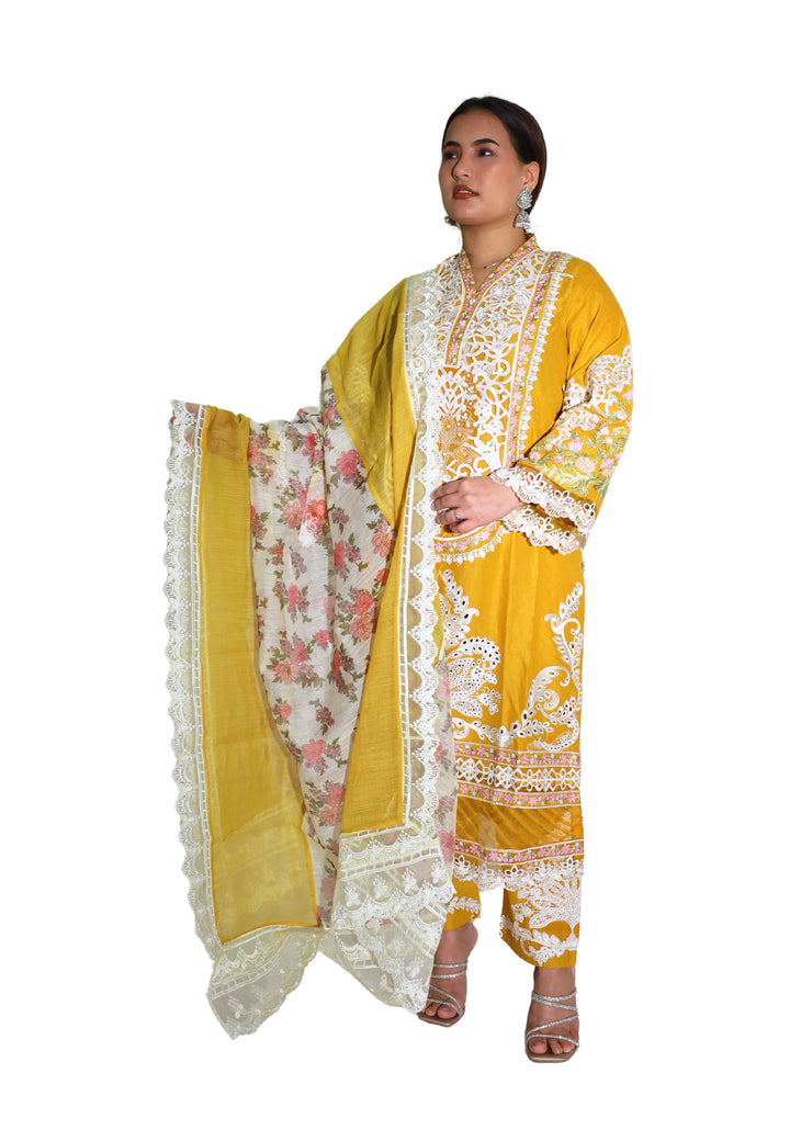 mustard yellow - 3 piece suit