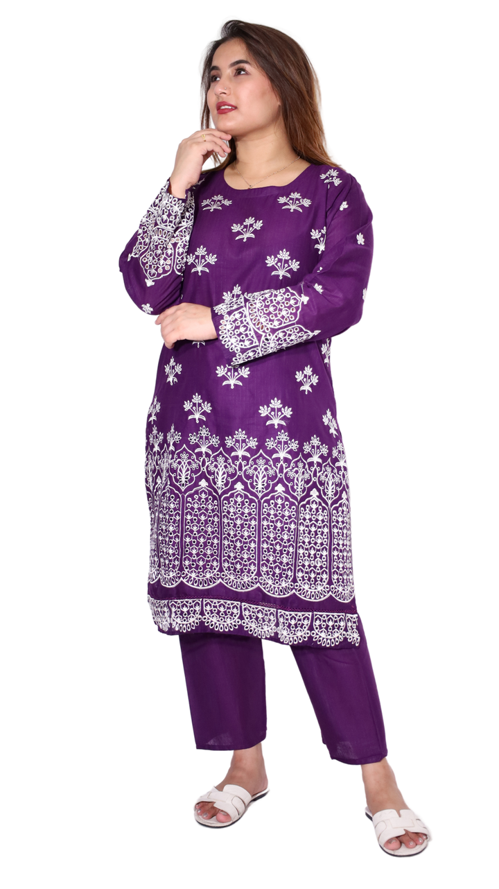 purple - 3 piece suit