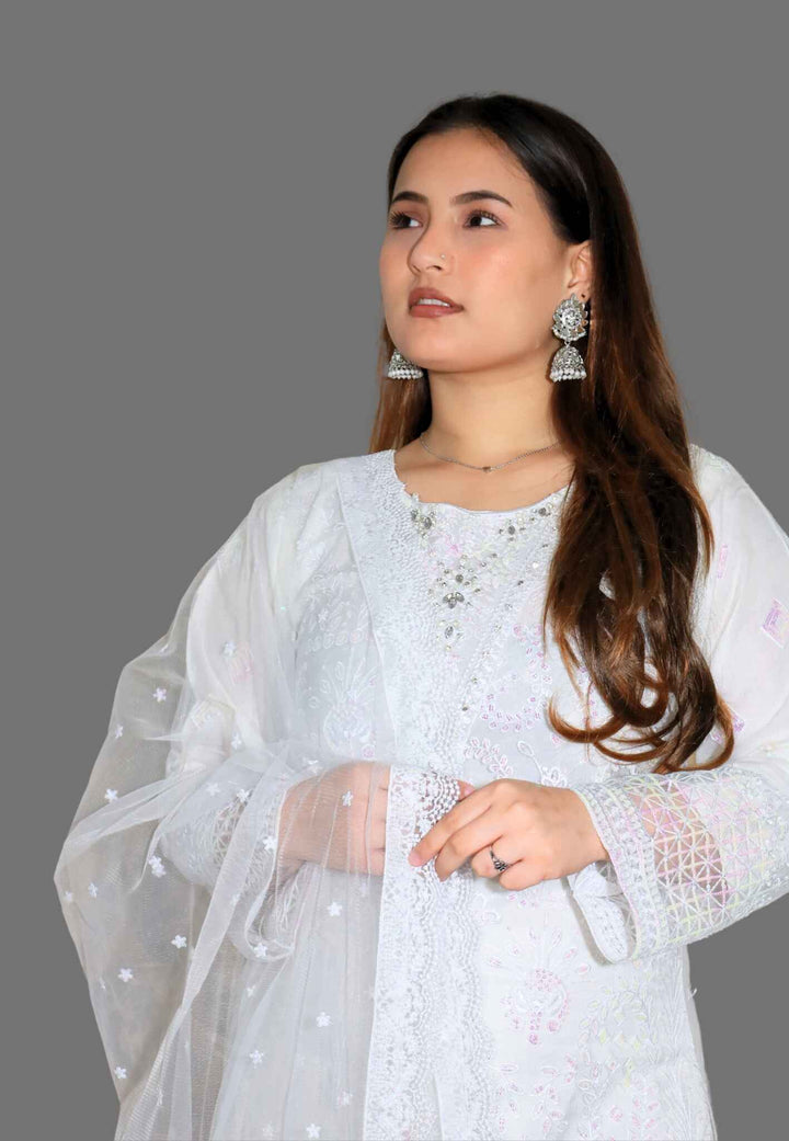 White - 3 piece suit