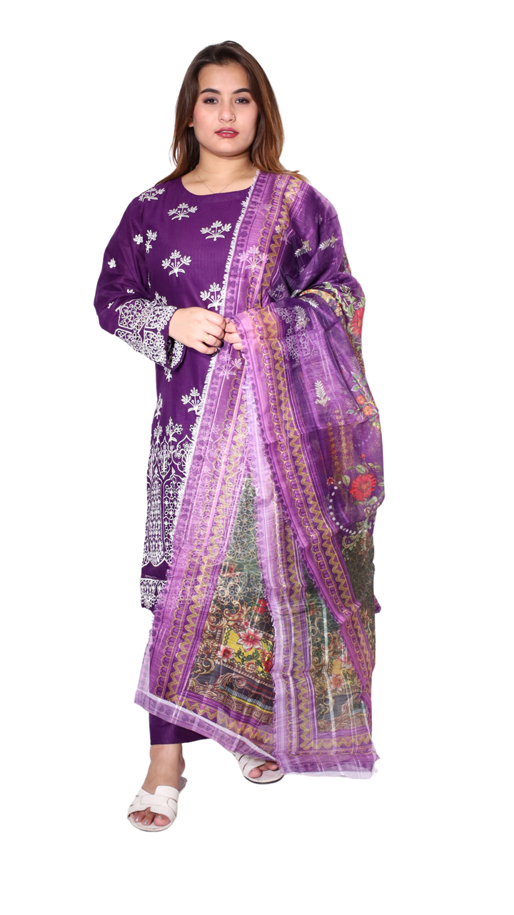 purple - 3 piece suit
