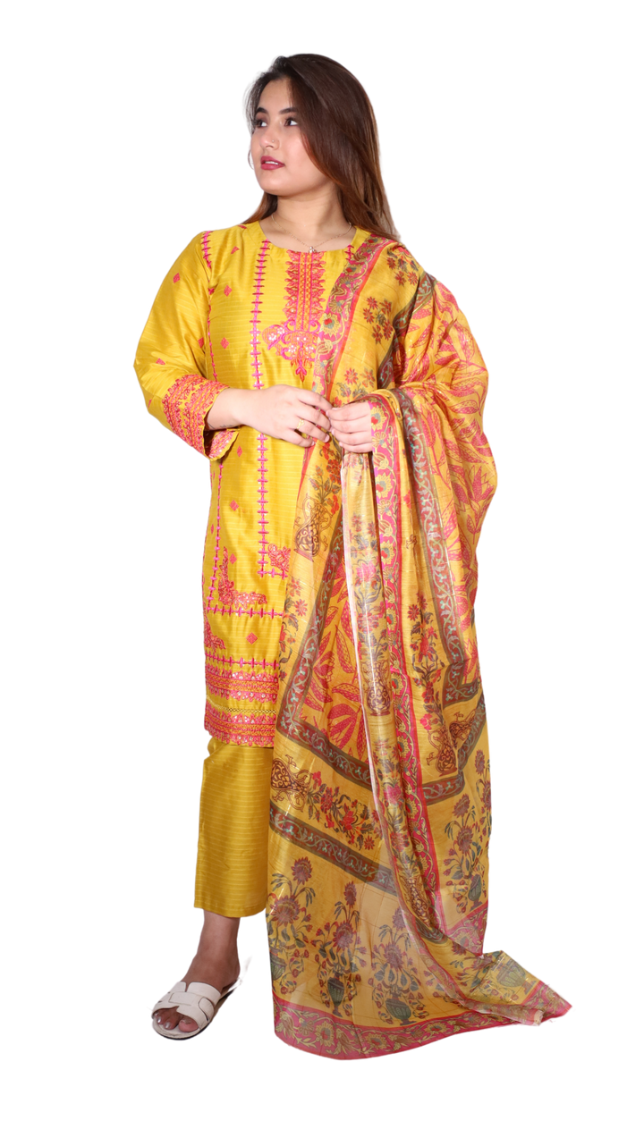 yellow - 3 piece suit