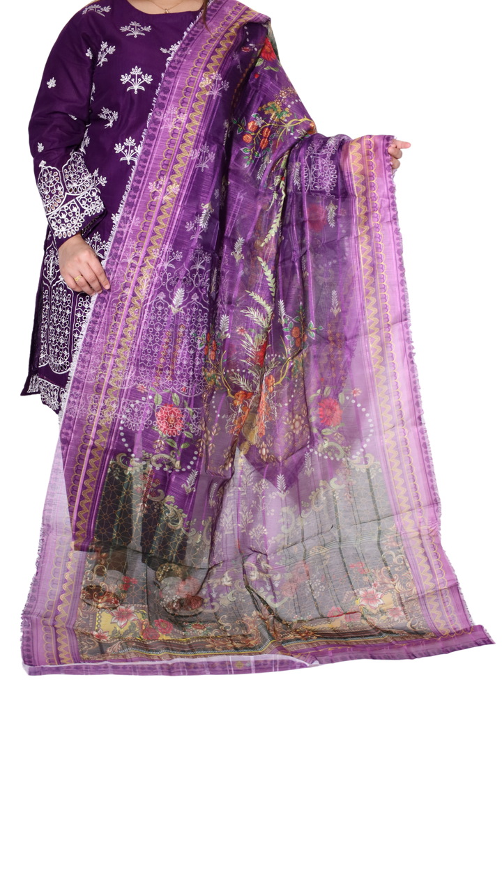 purple - 3 piece suit