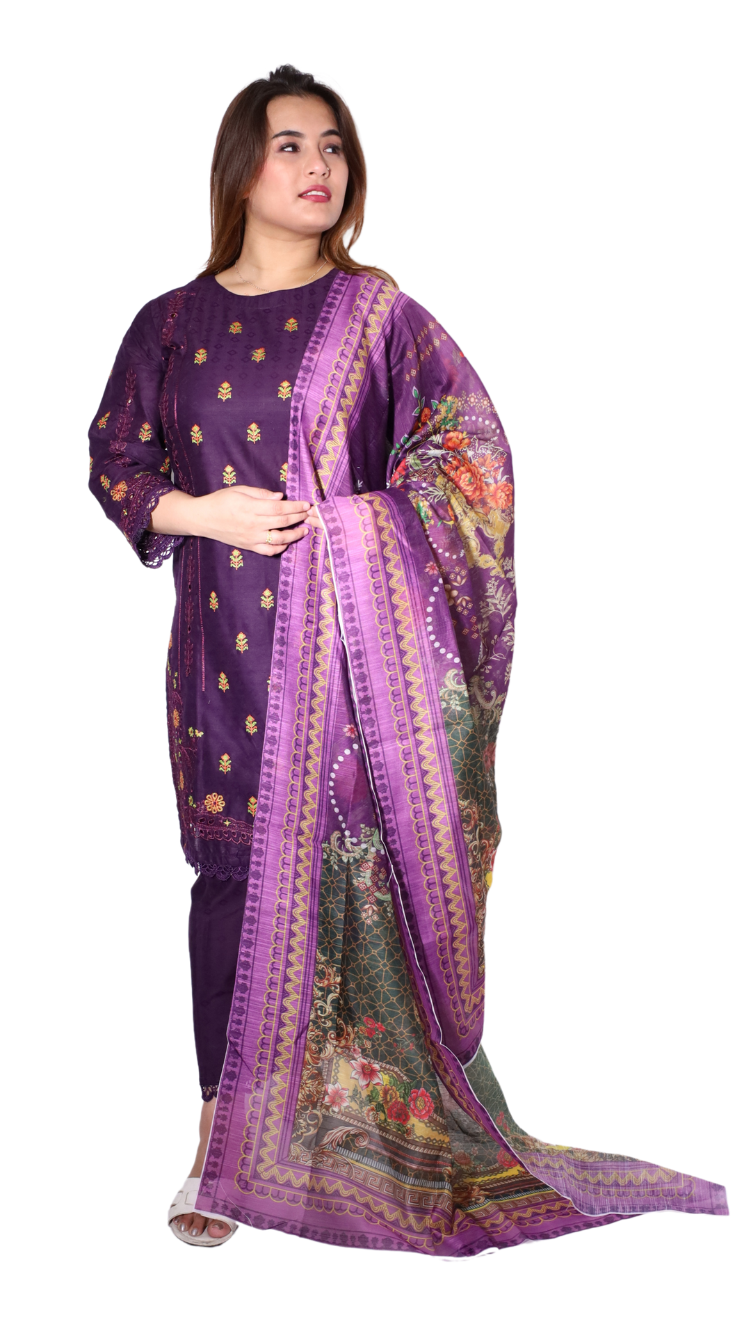purple - 3 piece suit